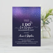 スパークリング ライツ アイ ドゥ BBQ エンゲージメント パーティー 招待状 (スタンド正面)