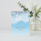 スパークリング ライツ ウィンター ワンダーランド 保存日付のお知らせ 案内ポストカード (スタンド正面)