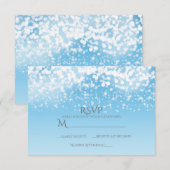 スパークリング・ライツ ロマンティック・ウィンター・ワンダーランド ご参加のお返事 出欠カード (正面/裏面)