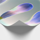 スパークリング ラベンダー フラワーデザイン ラッピングペーパー (角)