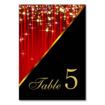 スパークリング・レッド・スター・ライツ - テーブルナンバー