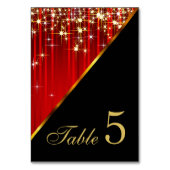 スパークリング・レッド・スター・ライツ - テーブルナンバー (裏面)