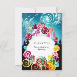 スパークリング ワンダーランド バースデー サンキューカード