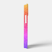 スパークリーのヤシの木グラデーションサンセットパーソナライズされた Case-Mate iPhoneケース (裏面 / 右)