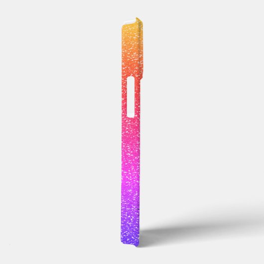 スパークリーのヤシの木グラデーションサンセットパーソナライズされた Case-Mate iPhoneケース (裏面 / 右)