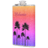 スパークリーのヤシの木 フラスク (左)