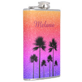 スパークリーのヤシの木 フラスク (右)