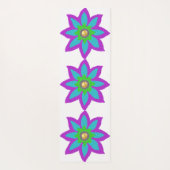 スパークリーの花イード ヨガマット (裏面)