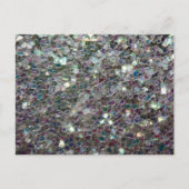 スパークリーカラフル銀モザイク ポストカード (正面)