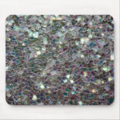 スパークリーカラフル銀モザイク マウスパッド (正面)
