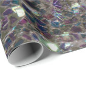 スパークリーカラフル銀モザイク ラッピングペーパー (ロールコーナー)