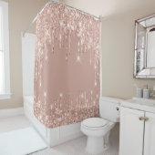 スパークリーグリッタードリップスピンクローズ赤面パウダー シャワーカーテン (インサイチュ)
