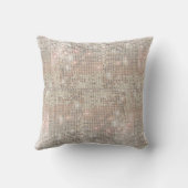 スパークリーシルバーシークンズ装飾用クッション クッション (裏面)