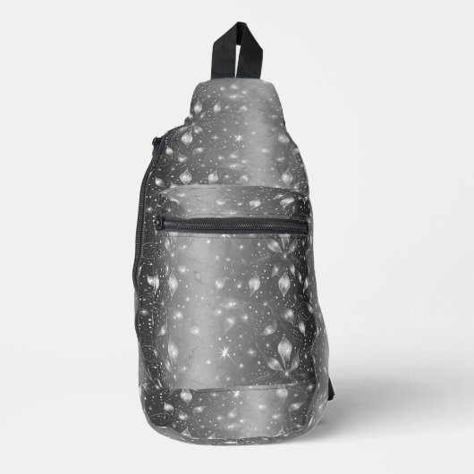 スパークリーシルバースリングバッグ スリングバッグ (正面)