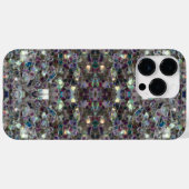 スパークリーシルバーモザイクマンダラビリンブ抽象 Case-Mate iPhoneケース (裏面 (横))