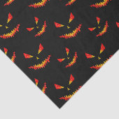 スパークリージャックオランタン顔ハロウィンパターン 薄葉紙 (詳細)