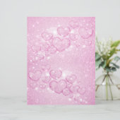 スパークリーハートスクラップブック紙 (スタンド正面)