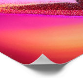 スパークリーハート抽象芸術ポスター ポスター (角)