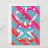 スパークリーハートXスイーツハート 招待状 (正面)