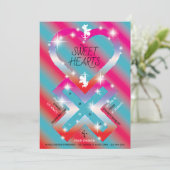 スパークリーハートXスイーツハート 招待状 (スタンド正面)