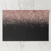 スパークリーバラ金ゴールドグリッターブラック ペーパーパッド (正面)