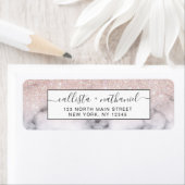 スパークリーバラ金ゴールドグリッターマーブルグラデーション ラベル (インサイチュ)