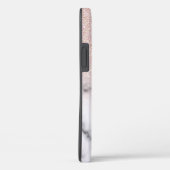 スパークリーバラ金ゴールドグリッターマーブルグラデーション Case-Mate iPhoneケース (裏面 / 右)