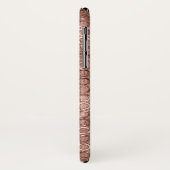 スパークリーバラ金ゴールドサークルピンクラグジュアリースパークル Case-Mate iPhoneケース (裏面/左)