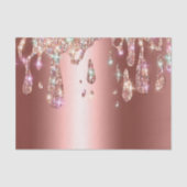 スパークリーバラ金ゴールドドリップ |ダイヤモンドグリッターオンSaten 薄葉紙 (正面)