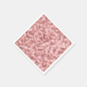 スパークリーバラ金ゴールドピンクラグジュアリースパークルガーリーパーティー スタンダードカクテルナプキン (角)