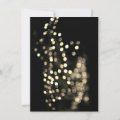 スパークリーブライダル誕生日ブラックダイヤモンドミニマ 招待状 (裏面)