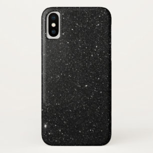 スパークリーブラックギラギラ輝き iPhone X ケース