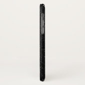 スパークリーブラックギラギラ輝き Case-Mate iPhoneケース (裏面/左)