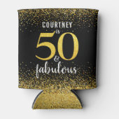 スパークリーブラック金ゴールドグリッター50と素晴らしい 缶クーラー (正面)