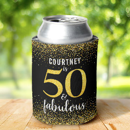 スパークリーブラック金ゴールドグリッター50と素晴らしい 缶クーラー