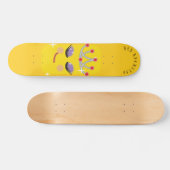 スパークリープリンセス絵文字 スケートボード (横)