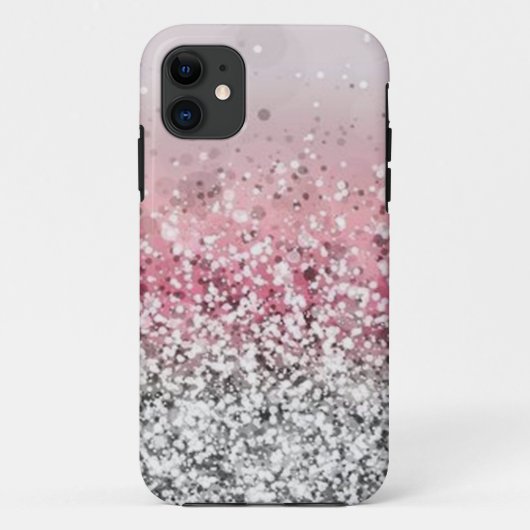 スパークリーラメのスマホケース Case-Mate iPhoneケース (裏面)