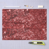 スパークリーレッドホリデークリスマスグリッター 薄葉紙 (クラフト)