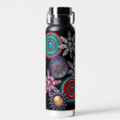 スパークリー宝石ブルックスヴィンテージスタイル ウォーターボトル (正面)