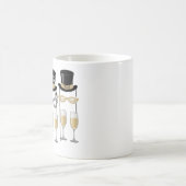 スパークリー新年の大晦日マグカップ コーヒーマグカップ (中央)