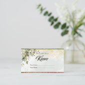 スパークリー植物数キスブライダル囲い エンクロージャーカード (スタンド正面)