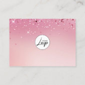 スパークリー注文ありがとう名刺 名刺 (裏面)