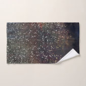 スパークリー自然ウォーター素朴カラーモダングラム バスタオルセット (ハンドタオル)