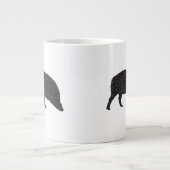 スパークリー豚マグカップ ジャンボコーヒーマグカップ (正面)