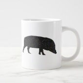 スパークリー豚マグカップ ジャンボコーヒーマグカップ (右)