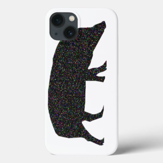 スパークリー豚 Case-Mate iPhoneケース (裏面)