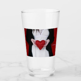 スパークリー赤恋ハート（バレンタインデー） タンブラーグラス