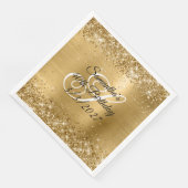 スパークリー金ゴールドグリッターとフォイル40歳の誕生日 (コーナー)