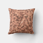 スパークリー金ゴールドシャンパンラグジュアリースパークル クッション (裏面)