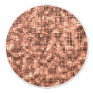 スパークリー金ゴールドシャンパンラグジュアリースパークル セラミックノブ